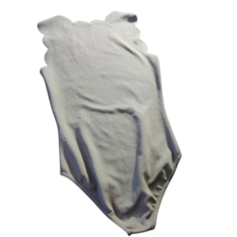 Boohoo White Bodysuit Top Classic Silhouette - Picture 3 of 3